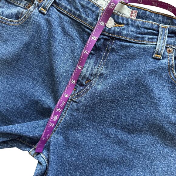 VTG Levis 518 Superlow Boot cut Jeans Women's Sz 13 Jr S Blue Vintage Retro Y2K - Picture 9 of 16